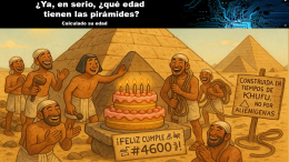 ¿Qué edad tienen realmente las pirámides?
