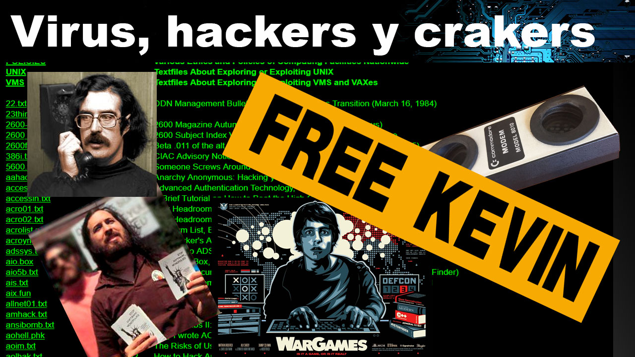 Virus, hackers y crakers