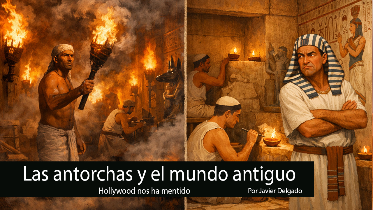 Las antorchas y el mundo antiguo, Hollywood nos ha mentido